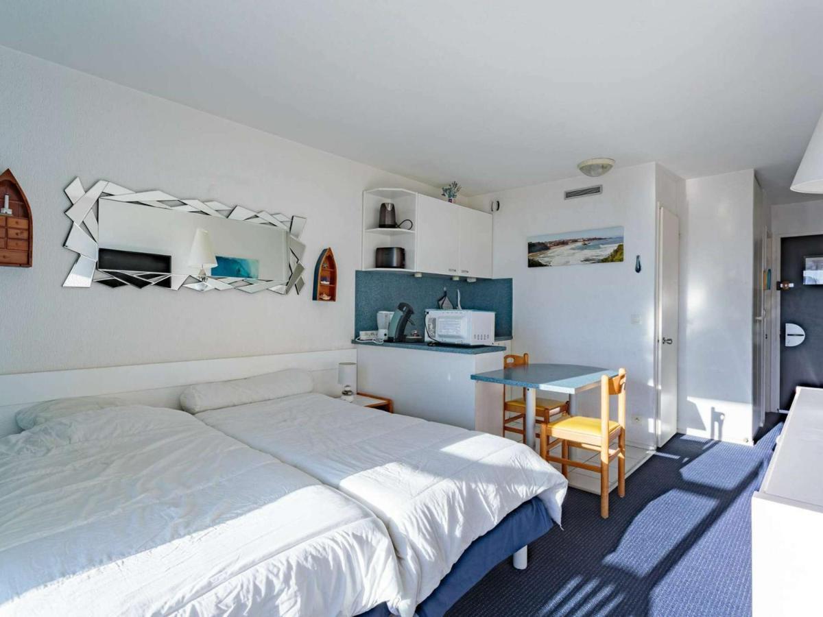 Charmant Studio En Centre-Ville Avec Piscine Proche Grande Plage - Fr-1-3-410 비아히쯔 외부 사진