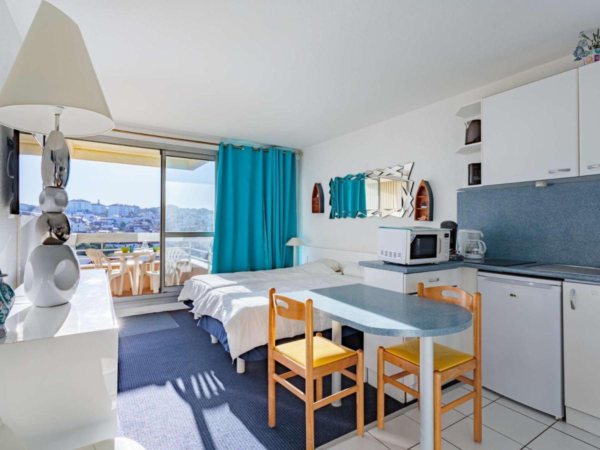 Charmant Studio En Centre-Ville Avec Piscine Proche Grande Plage - Fr-1-3-410 비아히쯔 외부 사진